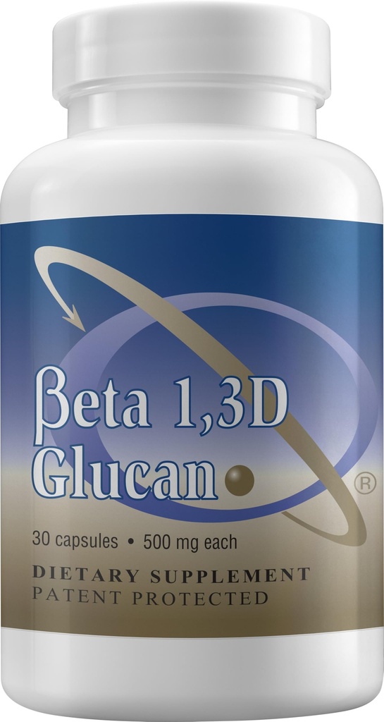 Transfer Point Immune Support Supplement Highly Purified Beta Glucan 500 mg por cápsula (b-glucan Fiber) (Pack of 1)