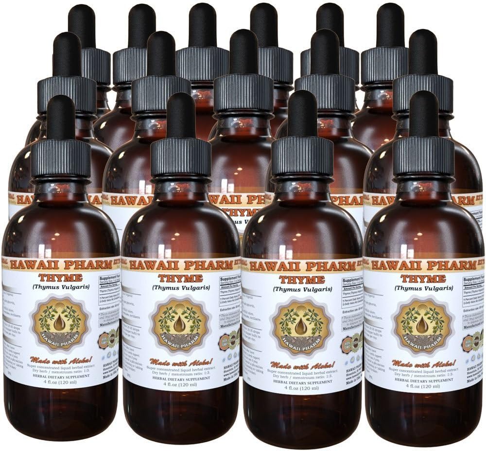 Thyme (Thymus vulgaris) Extracto líquido 15x4 fl.oz