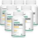 Orgabay Liposomal Nicotinamide Riboside 2000 MG con TMG y Pterostilbene, Boosting NAD+, Support Healthy Aging, 360 Count