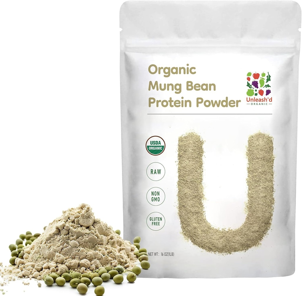 Polvo de proteína de grano orgánico
