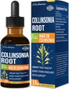 Collinsonia (Stone Root) gotas para la salud del tracto urinario, natural Herbal Fórmula Suplemento w/Stone Breaker Chanca Piedra Extract Support Kidney Stones Dissolver & Detox Cleanse. 2oz
