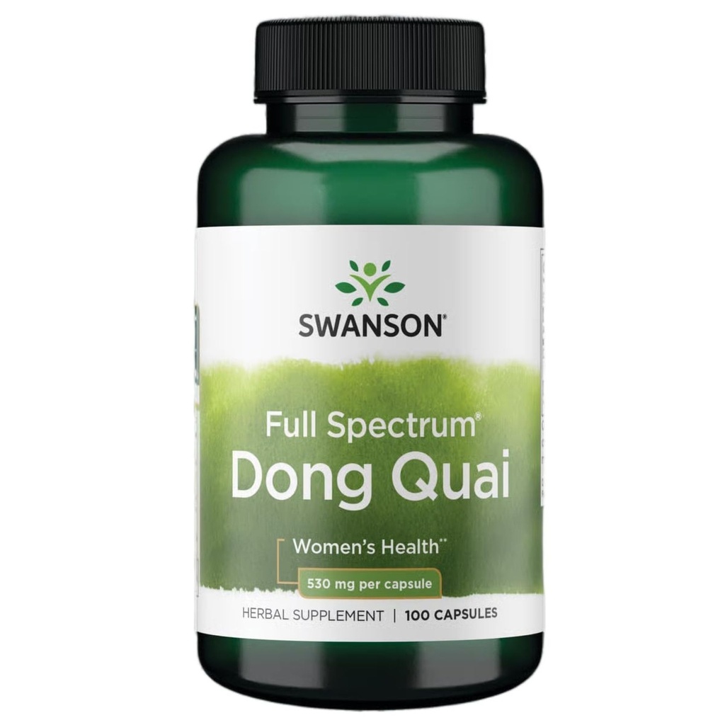 Swanson Dong Quai 530 Milligrams 100 cápsulas