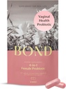 BOND 4-in-1 Probióticos femeninos - Vaginal Probióticos para Mujeres, Strains de Lactobacillus, Arándano, Prebióticos - Vaginal Health, Complejo de Equilibrio, BV, Gut & Digestive Support, Womens Health - 60 Count