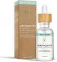 MAYU Caídas de agua electrolíticas - Absorción rápida Caídas minerales para agua potable, Hidratación Minerales esenciales Mezcla - 100% Minerales naturales puros, Solución de deshidratación, Electrolitos gratis de azúcar -30 ml (1)