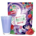 FlavCity All-in-One Protein Smoothie for Kids (Magical Berry) - Grass-Fed < Undenatured Whey Protein Powder con 15g Protein & 5g Collagen - Sin gluten & No GMO - 15 servicios