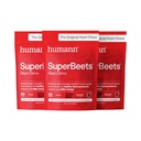 HumanN SuperBeets Heart Chews, Nitric Oxide and Blood Pressure Support, Grape Seed Extract " Non-GMO Beet Root Powder Energy, Pomegranate Berry Flavor, 180 Count