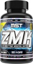 MST ZMK (Zinc & Magnesium as Krebs Chelates (como Citrate, Fumarate, Malate, Succinate, Alpha-Keto-Glutarate. Con Mineral Support Blend & Trace Minerals. Soporte ATP, sueño, recuperación muscular, 120 V caps