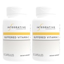 Integrative Therapeutics Buffered Vitamin C 1,000 mg - Easy, Daily Immune Support with Magnesium & Calcium* - Antioxidant Support for Healthy Skin & Connective Tissues* - 60 Vegan Capsules, 2