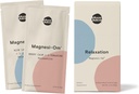 Moon Juice - Magnesi-Om, Berry & Blue Lemon - Sticks (14 Servings) - Apoyo a la salud cerebral, descanso - Magnesium Powder - L-Theanine - Regularidad - 100% Traceable - Vegan, No GMO - 0.14oz