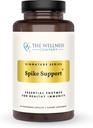 The Wellness Company Spike Support - Detox, Immune Health, Blood Flow, Anti-Clotting - Nattokinase, Dandelion Root, & Black Sativa ← 60ct (1 Month Supply)