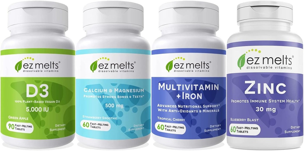 EZ Melts Essential Men's Health Bundle, Sugar-Free, 1-3-Mes