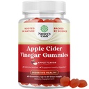 Manijas de vinagre de manzana para la pérdida de peso - Limpiar &amp; Detox Gummies para Gut Health, Bloating & Energy Support - ACV Vacas con vitamina B12, vitamina B6 &amp; granada para un mejor metabolismo - 60 cuenta