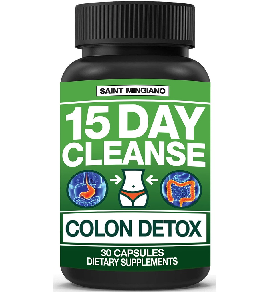 15 días de limpieza Silencio Colon Detox con laxante natural para el estreñimiento &amp; Bloating. 30 Pills to Detoxify " Boost Energy ¦ Extra-Strength Senna Leaf Supplements ← Strong for Some People.