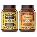 Productos naturales completos orgánicos Papaya Enzymes 100 cápsulas " Enzimas digestivos 100 cápsulas