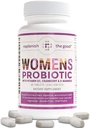 Probióticos para Mujeres - Apoya la Salud Digestiva y Vaginal con D3, Prebióticos & Cranberry - Defends Against UTI & Yeast - 15x Más Eficacia que las cápsulas regulares (60 Cuenta)