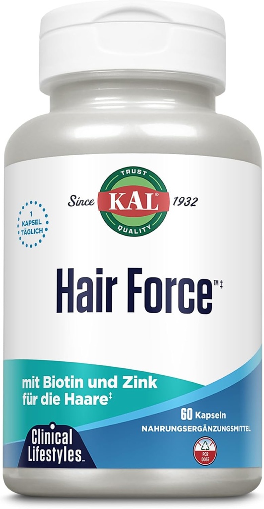 Kal Hair Force Capsules, 60 Conde