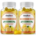 Magnesium Oxide Gummies 400mg, Magnesium Oxide Chewable Suplemento para Adultos &amp; Niños, Nerve, Muscle, Bone & Heart Support, Non GMO, Pectin, Vegan, 120