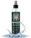 Coach Soak Magnesium Oil Spray con MSM - 8oz, Extra Magnesium Chloride Strength, 100% Puro Topical Spray for Feet & Body, Unscented - Made in USA