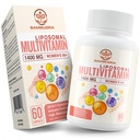 Multivitamínico Liposomal para Mujeres 50+ - Mujeres Multivitamínicas diarias con 32 Ingredientes, CoQ10, Vitaminas C, B, D, E para Cardiovascular &amp; Bone Health Support - Iron-Free (60 cápsulas)