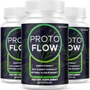 (3 Pack) Flujo de proto - Proto Flow Support, ProtoFlow, ProtoFlow Reseñas, ProtoFlow Formula, Proto Flow Male Capsules, Proto Flow Suplemento para Hombres, Proto Flow Pills, 180 cápsulas para 3 meses