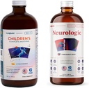 LIQUIDHEALTH Líquido multivitamínico para niños y brotes cerebrales Suplementos de vitamina líquida neurológica