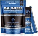 Aceleración de hidratación - 300 mg Caffeine - Electrolyte + Energy Drink Mix - Preworkout/Recovery Drink