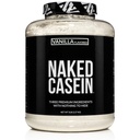 Funda NAKED - Vainilla Micellar Casein Protein - 5 Bombilla, GMO-Free, Libre de gluten, Libre de soja, Libre de conservadores - Crecimiento muscular estimulante - Mejora de la recuperación - 61 Servimientos