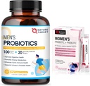 NATURE TARGET Probióticos para hombres 100 millones de millones de UC, Probióticos para mujeres Polvo