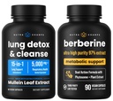 NutraChamps Complete Respiratory &amp; Metabolic Support: Lung Cleanse &amp; Berberine Duo