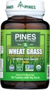 Pines Orgánica de la hierba de trigo 500 Mg Tablas, 100 Cuenta