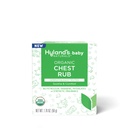 Hiland's Baby Organic Chest Rub, Soothe and Comfort, with Organic Lavender, Peppermint, and Chamomile Flower Oil, Safe and Gentle, Dermatologist Tested, 1.76 Oz, Infant