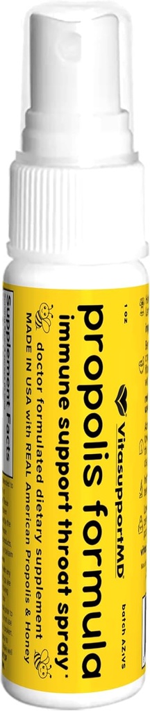 Propolis Formula Throat Spray - Doctor Formulado, Made in The USA para Immune Support with Natural Antioxidants, 1 fl oz