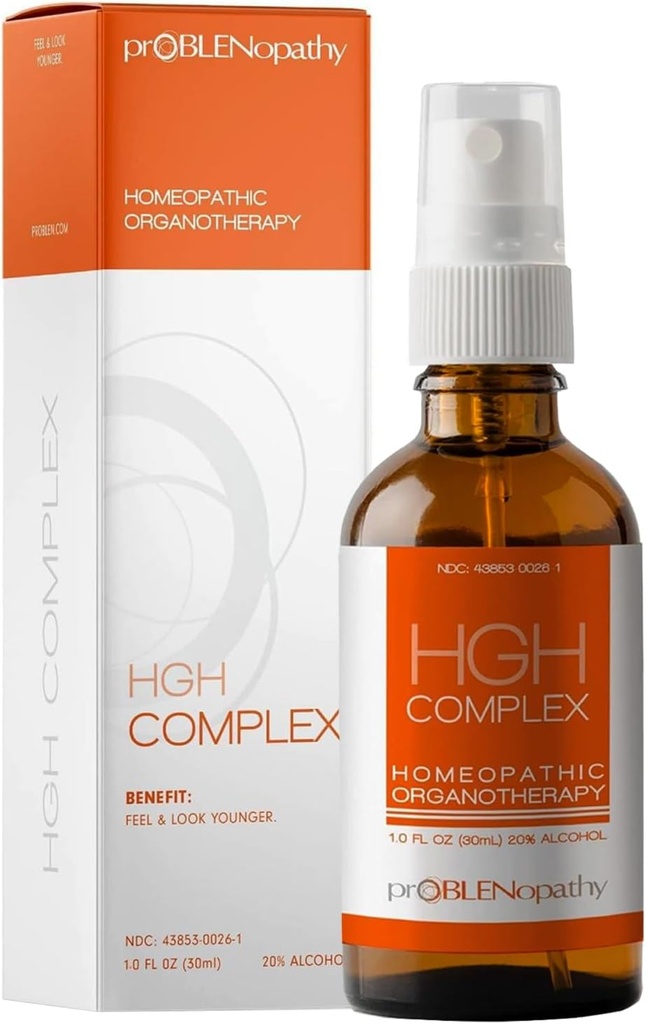 HGH Suplemento para Hombres & Mujeres Liquid Oral Spray 1 fl oz (30 ml) – Rapid Absorption & Easy to Use - Muscles Growth & Recovery - Natural Human Growth Hormone Supplement - 30 Day Supply