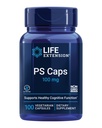 Life Extension PS Caps, fosphatidylserine, for Cognitive Performance, Gluten-Free, Non-GMO, Vegetarian, 100 cápsulas
