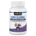 Liver Cleanse Plant-Based Fórmula - Suplemento Vegan Full-Spectrum con Leche Esteto, Vitamina C y Zinc para Función de Hígado y Soporte Inmunitario - 120 Capsules - No Filleres o GMO