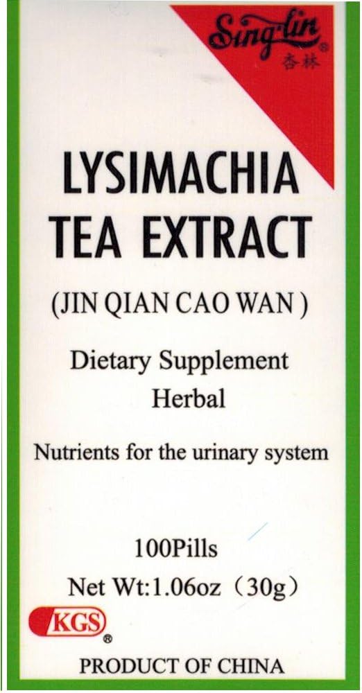 Extracto de té Flomaxer (Jin Qian Cao Wan) 100 pastillas X 4
