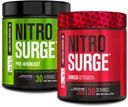 Nitrosurge Pre-Workout Jacked Factory en Grape & Fruit Punch Nitrosurge Shred Thermogenic Pre-Workout for Men & Women