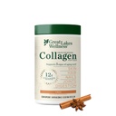 Grandes Lagos Wellness Collagen Peptides Polvo para la piel, el pelo, uñas, articulaciones " Digestión - Chai Flavored - Quick Dissolve Hidrolyzed, Non-GMO, Kosher - 10 oz
