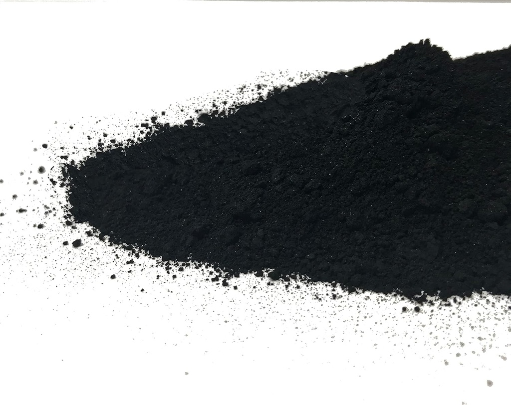 Polvo de carbón negro activado - Coco DERIVED - Jarrón de plástico (Holds 2.5 oz) - Kosher - Cocina - Blanqueamiento de dientes