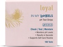 Loyal in My [PH] EELS Feminine pH Test Strips 3-5.5 ← Monitores pH Levels ← Resultados en Seconds ← Apoya la rutina de auto-cuidado (100 Pruebas)