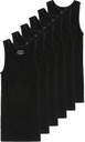 Camisetas de 6 patas para hombres Camisetas de 6 patas Tight Fit Tank Tops Cotton Spandex