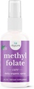 nbpure Methylfolate Suplemento de radiación de vitamina B9, radio de ácido fólico líquido, 1 oz