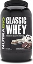 NutraBio Classic Whey Protein Powder- 25G de Protein Per Scoop - Ice Cream Cookie Dream, 2 libras
