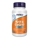 Krill & CoQ10 Now Foods 60 Softgel