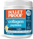 Péptidos de cuello de vainilla impermeable Polvo con aceite MCT, 17.6 onzas, proteína de colágeno de gran tamaño para la piel, los huesos y las articulaciones
