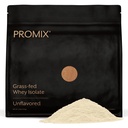 ProMix Nutrition Whey Protein Isolate Powder, 30g Grass Fed Whey Isolate, 6.6g BCAAs, Gluten Free, Keto Friendly, Unflavored - 2,5 libras (Pack of 1)