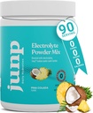 JUNP Electrolytes Powder No Sugar No Carbs – Pina Colada Coco Piña Keto Electrolyte Drink Mix - Potasio & Sal Hidration Powder Electrolytes - Zero Calorie Sugar Free Electrolyte Powder 90ct