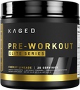 Kaged Pre Workout Elite Powder ← Cherry Limeade ← Pre-Workout with Creatine, Beta Alanine, L-Citrulline, BCAAs ← 388 mg Organic Caffeine ← Pre Supplements for Men & Women ← 20 Servings