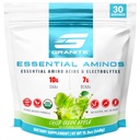 Aminoácidos esenciales de granito Polvo, sabor de manzana verde, con 10g EAAs y 7g BCAAs, apoya la recuperación del músculo " Crecimiento, libre de soja, libre de gluten (30 piezas)