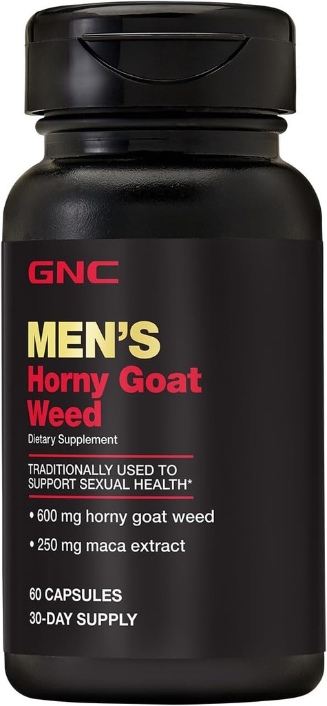 GNC Horny Goat Weed - 60 cápsulas